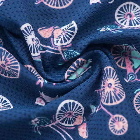 Ice Silk Seamless Breathable Floral Mid-waist Crotch Printed Panty