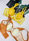 Lace Pattern Underwire Moulded Bra