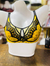 Lace Pattern Underwire Moulded Bra