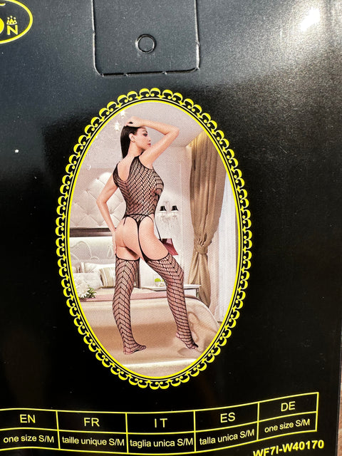 Vertical Pattern Full Body Stockings (WF71-W40170) (Copy)