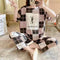 LV Printed 2 Pcs Nightdress