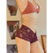 Plant Lace Scallop Trim Panty