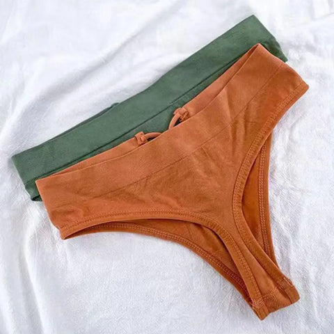 Women's Low Waist V-Shaped Strappy Panty