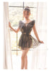 Sheer Angel Wings Backless Mesh Seductive Nighty