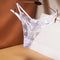 Women Sexy Embroidery Transparent Seamless G String Thong/Panty