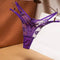 Women Sexy Embroidery Transparent Seamless G String Thong/Panty
