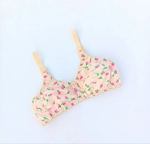 Pack of 3 Pure Cotton Bras for Women