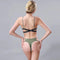 Satin Cross Body Bridal Bra & Panty Set for Women