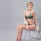 Satin Cross Body Bridal Bra & Panty Set for Women