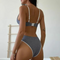 Cotton Bralette With T-Panty Set
