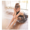 Sheer Angel Wings Backless Mesh Seductive Nighty