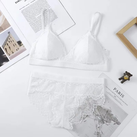 Women's French Front Thin Cup with Small Chest Bra