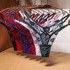 Women Sexy Embroidery Transparent Seamless G String Thong/Panty