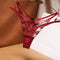 Women Sexy Embroidery Transparent Seamless G String Thong/Panty