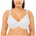 Floral Lace Non-Padded Full Cup Soft Cotton Bra