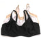 Floral Lace Non-Padded Full Cup Soft Cotton Bra