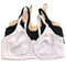 Floral Lace Non-Padded Full Cup Soft Cotton Bra