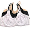 Floral Lace Non-Padded Full Cup Soft Cotton Bra