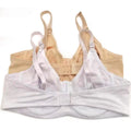 Floral Lace Non-Padded Full Cup Soft Cotton Bra