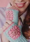 Handmade Crochet Customize Half Finger Fashion Gloves for Winter