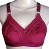 Soft Cotton Embroided Bra For Women With Support Belt