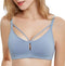 Solid Color Double Padded Wired Bra