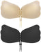 Sticky Bra, Backless Strapless Bra Push Up, Adhesive Invisible Lift Up Bra