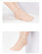 Super Thin Crystal Transparent Skin Color Elastic Ankle Socks