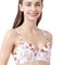 Susie by SHYAWAY Women's Demi-Coverage Floral Print Lace Underwired Everyday Padded Bra