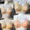 Pack of 4 Skin Color Pattern Cotton Bra