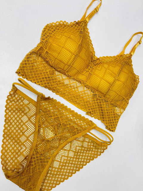 Lightly Padded Bridalwear Bra & Panty Set