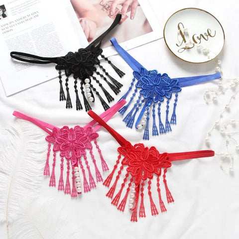 Women Lace Embroidery Underwear