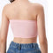 Summer Cotton Strapless Bra