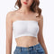 Summer Cotton Strapless Bra