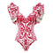 Women's Vintage Printed Luxury Bikini One Piece Swimsuit