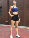 Women Comfy Athletic Cotton Shorts with Pockets