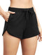 Women Comfy Athletic Cotton Shorts with Pockets