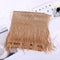 Elegant Evening Shawls Female Tassels Scarf