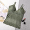 Transparent Lace Tops Women Tank Top Padded Camisole