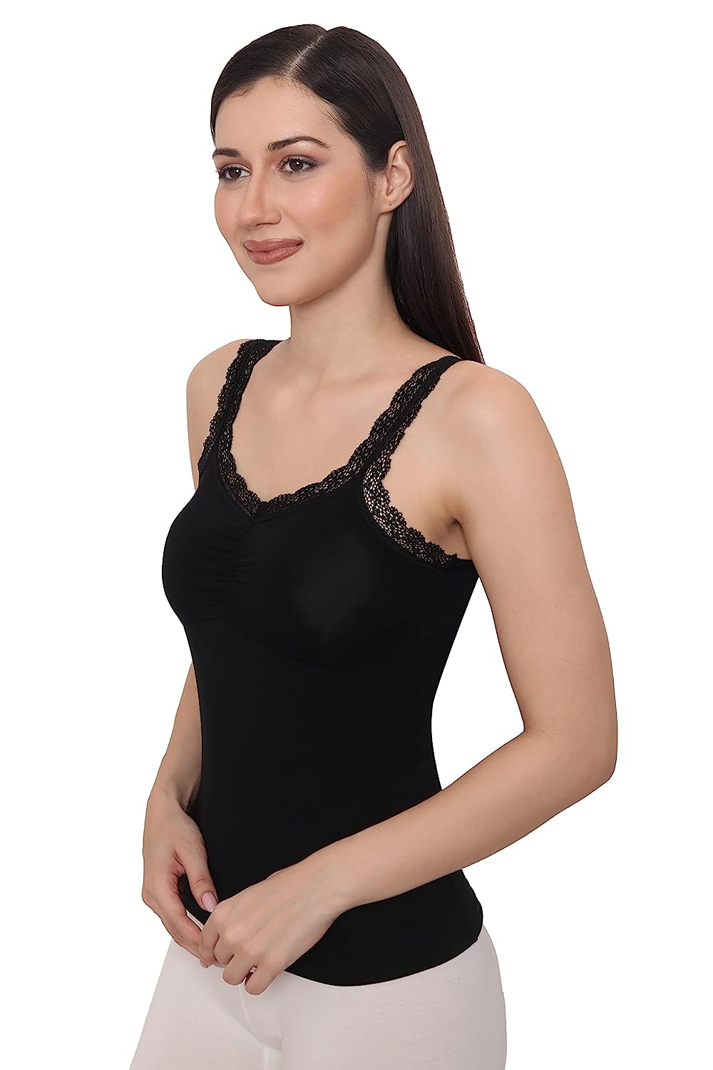 GLAMORAS Lace Spandex Camisole (Super Flexible)– DressionStore