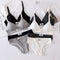 Cotton Bralette With T-Panty Set