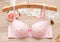 Sweet Double Padded Flora Lace 2 Pcs Push Up Bra & Panty