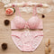 Sweet Double Padded Flora Lace 2 Pcs Push Up Bra & Panty