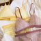 Thin Pad Hook Floral Design French Bra & Panty Set