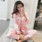 Soft Home Suit Shamooz Silk Pajama Set