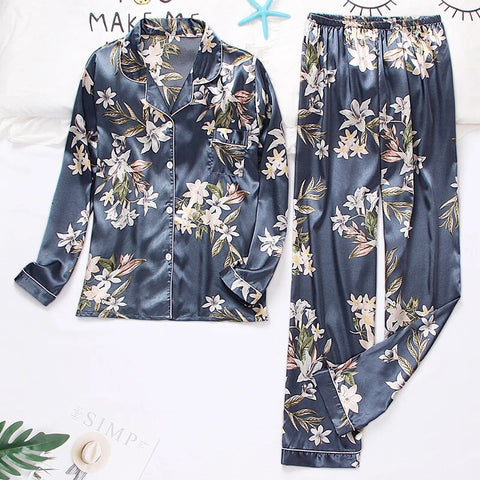 Two Piece Button Down Sleepwear Set