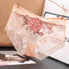 Transparent Skin-friendly Embroidered Bridal Underwear