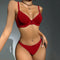 Sensual Plain Bra and Panty Set