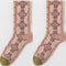 Cute Sweet Women Foot Socks Set 3D Flower Print Fashion Long Socks