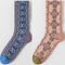 Cute Sweet Women Foot Socks Set 3D Flower Print Fashion Long Socks